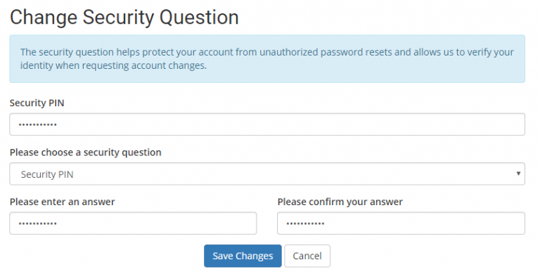 How To Change Security Question O2 Setting a security question - Pipe Ten